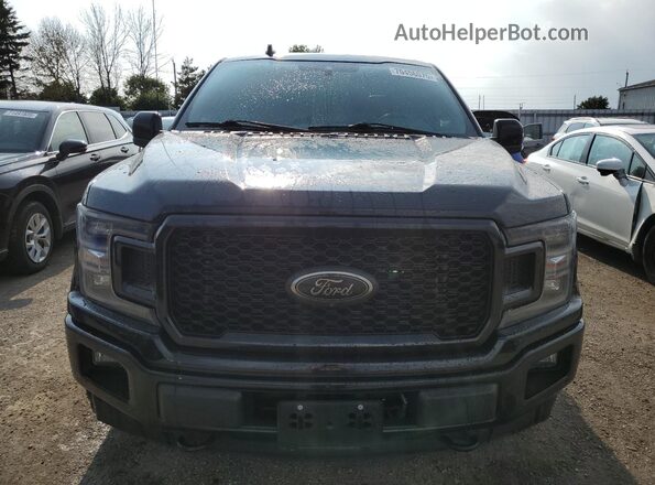 1FTEW1E43LFB16588 2020 FORD F150 Черный Вид спереди