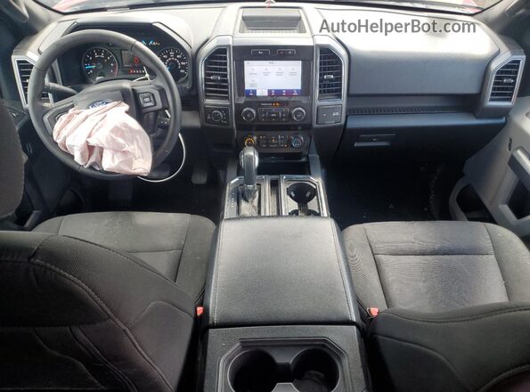 1FTEW1E44LFC21432 2020 FORD F150 Red Widok deski rozdzielczej