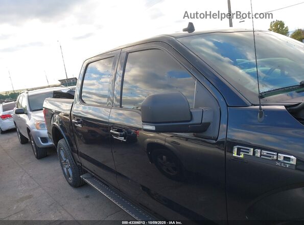 1FTEW1E49LKF52823 2020 FORD F150 Black Widok wnętrza z tyłu