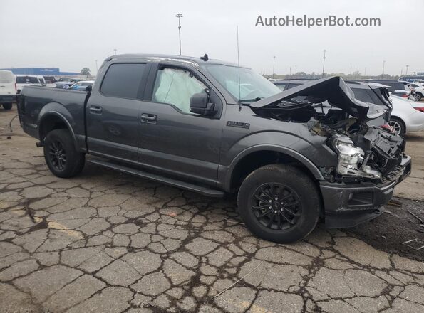 1FTEW1E4XLFB14398 2020 FORD F150 Gray Передня права чверть