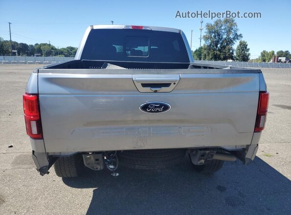 1FTEW1E55LFA27775 2020 FORD F150 Silver Widok z tyłu