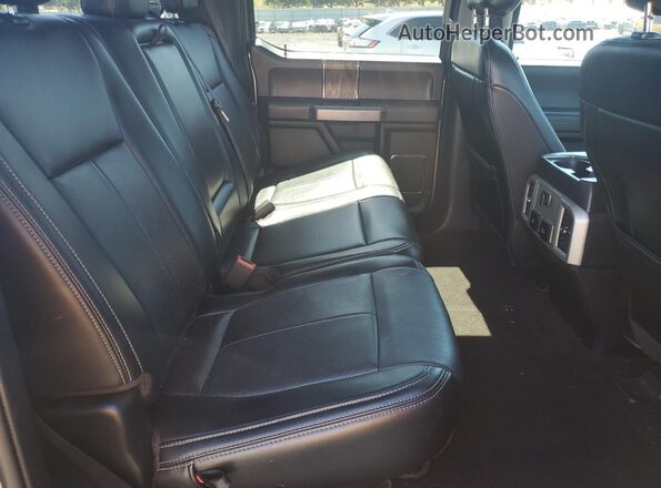 1FTEW1E55LFA27775 2020 FORD F150 Silver Widok tylnych siedzeń