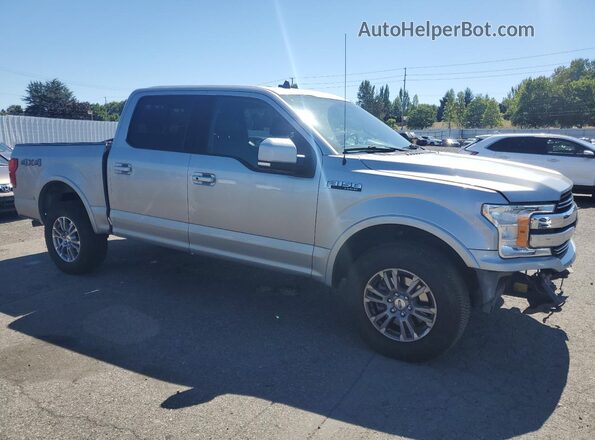1FTEW1E55LFA27775 2020 FORD F150 Silver Przód prawy