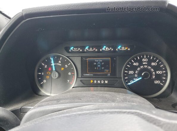 1FTEW1E55LFC46963 2020 FORD F150 Gray ხელსაწყოთა პანელის ხედი