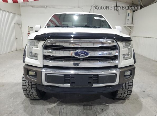 1FTEW1EF0GFA45809 2016 FORD F150 Белый Вид спереди