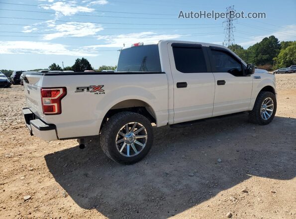 1FTEW1EP1KFA07393 2019 FORD F150 White Tył prawy