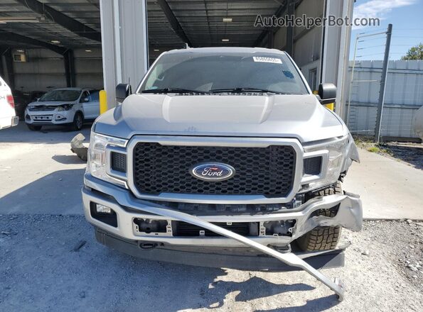 1FTEW1EP6LKF54846 2020 FORD F150 Silver Widok z przodu