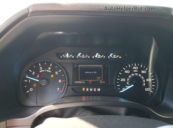 1FTEW1EP6LKF54846 2020 FORD F150 Silver Widok zestawu wskaźników