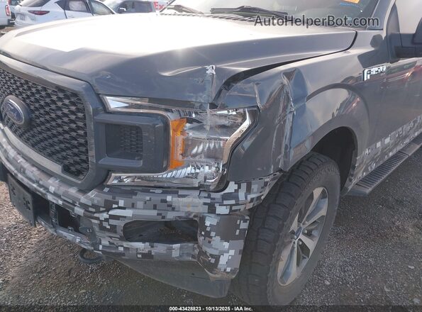 1FTEW1EP7LFA72847 2020 FORD F150 Gray Widok z przodu