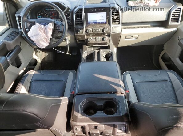 1FTEW1EP7LFC48313 2020 FORD F150 Blue Առջևի վահանակի տեսք