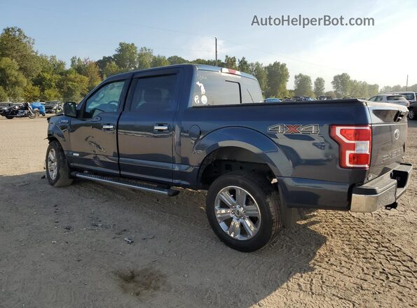 1FTEW1EP7LFC48313 2020 FORD F150 Blue Հետևի ձախ