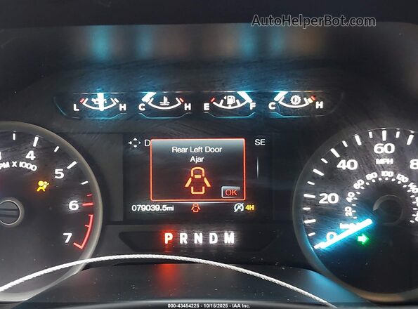 1FTEW1EP9LFC57031 2020 FORD F150 Red Vista de los asientos traseros