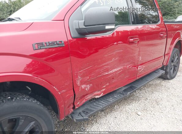 1FTEW1EP9LFC57031 2020 FORD F150 Red Vista frontal