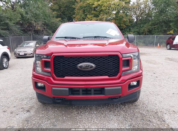 1FTEW1EP9LFC57031 2020 FORD F150 Red Vista del cuadro de instrumentos