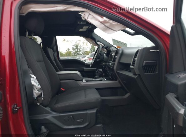 1FTEW1EP9LFC57031 2020 FORD F150 Red Vista interior delantera