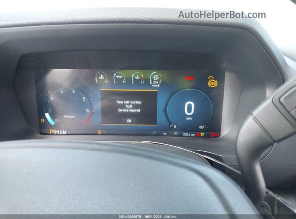 1FTEW2KP3RKE30522 2024 FORD F150 Серый Вид задних сидений