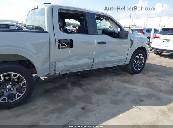 1FTEW2KP3RKE30522 2024 FORD F150 Серый Вид спереди
