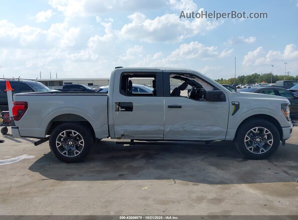 1FTEW2KP3RKE30522 2024 FORD F150 Серый Панорамный вид салона 360°
