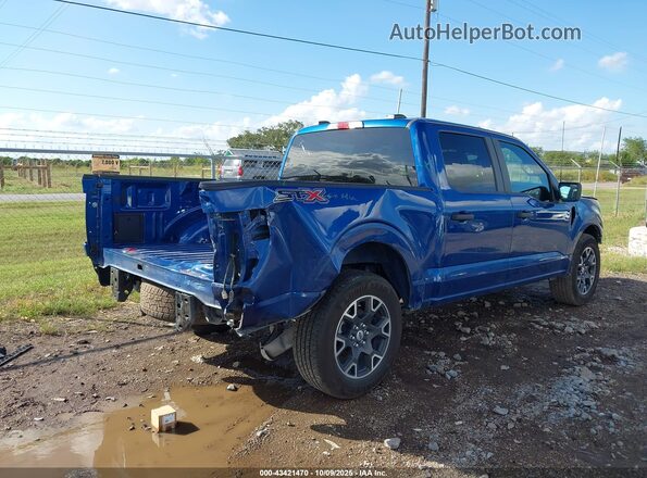 1FTEW2KP4RKF18284 2024 FORD F150 Blue Tył prawy