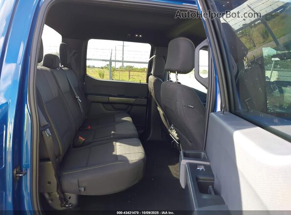 1FTEW2KP4RKF18284 2024 FORD F150 Blue Widok naklejki z numerem VIN