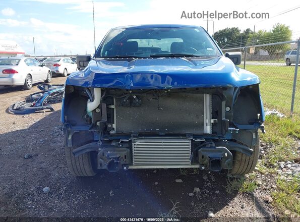 1FTEW2KP4RKF18284 2024 FORD F150 Blue Widok wnętrza z tyłu