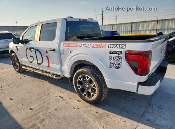 1FTEW2KP6RKE69816 2024 FORD F150 White Задня ліва чверть