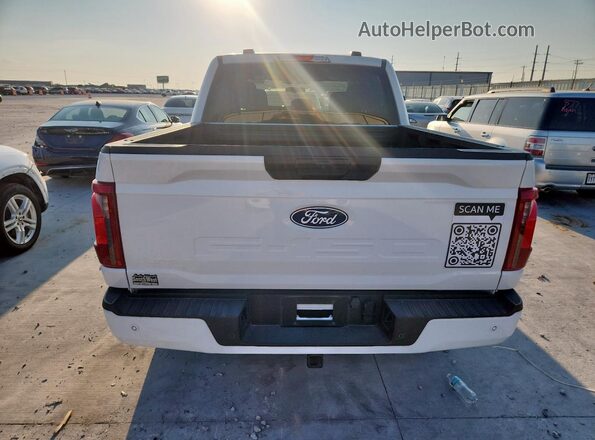 1FTEW2KP6RKE69816 2024 FORD F150 White Вид ззаду