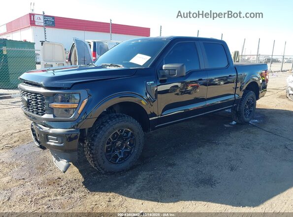 1FTEW2LP8SKD34986 2025 FORD F150 Black Przód lewy