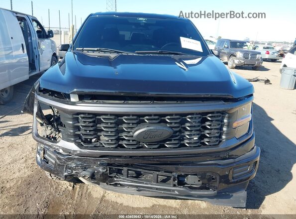 1FTEW2LP8SKD34986 2025 FORD F150 Black Widok z przodu
