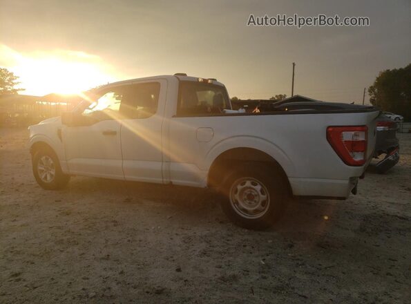 1FTEX1C57PKF99511 2023 FORD F150 White Trasero izquierdo