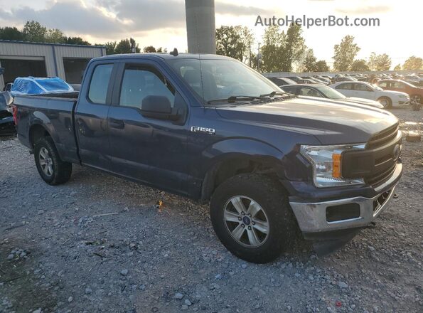 1FTEX1EBXLFB32718 2020 FORD F150 Blue წინა მარჯვენა