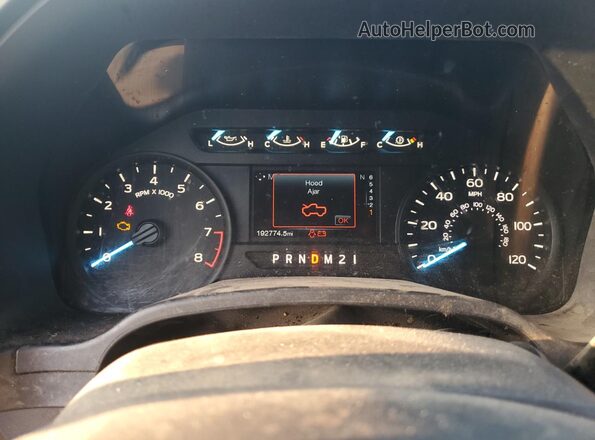 1FTEX1EBXLFB32718 2020 FORD F150 Blue ხელსაწყოთა პანელის ხედი