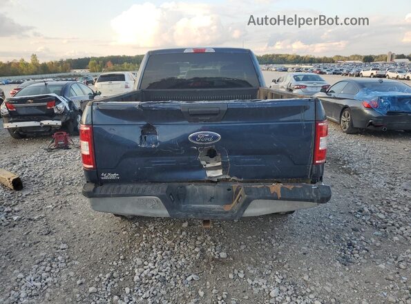 1FTEX1EBXLFB32718 2020 FORD F150 Blue უკანა ხედი