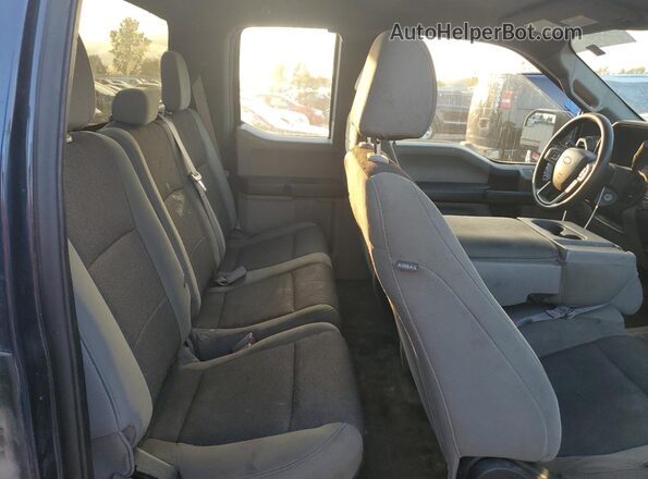 1FTEX1EBXLFB32718 2020 FORD F150 Blue უკანა სავარძლების ხედი
