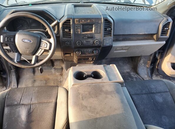 1FTEX1EBXLFB32718 2020 FORD F150 Blue წინა პანელის ხედი