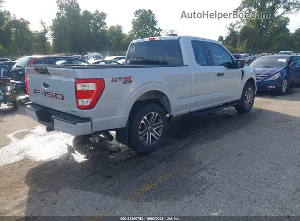 1FTEX1EP3NKD18669 2022 FORD F150 Белый Задняя правая четверть