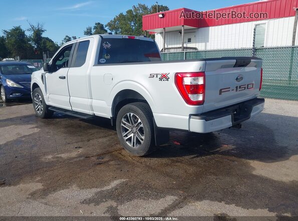 1FTEX1EP3NKD18669 2022 FORD F150 Белый Задняя левая четверть