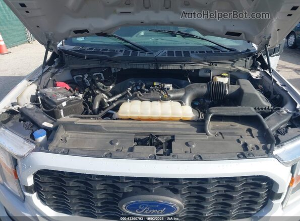 1FTEX1EP3NKD18669 2022 FORD F150 Белый Вид сзади