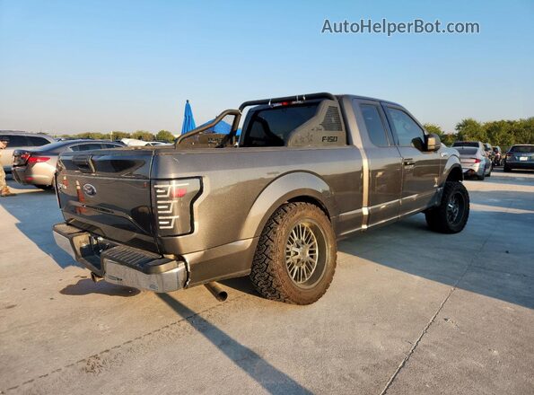 1FTEX1EP6GKF57331 2016 FORD F150 Gray Առջևի աջ