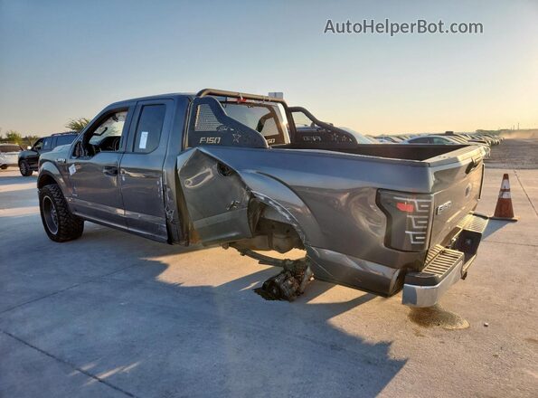 1FTEX1EP6GKF57331 2016 FORD F150 Gray Հետևի աջ