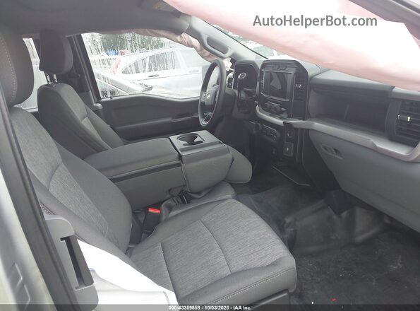 1FTEX1EP9PKF13100 2023 FORD F150 Gray Սալոնի դիմացի տեսք