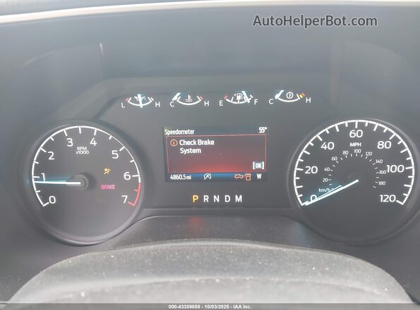 1FTEX1EP9PKF13100 2023 FORD F150 Gray Հետևի նստատեղերի տեսք