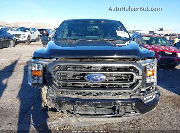 1FTFW1CD3NFB24443 2022 FORD F150 Черный Вид щитка приборов