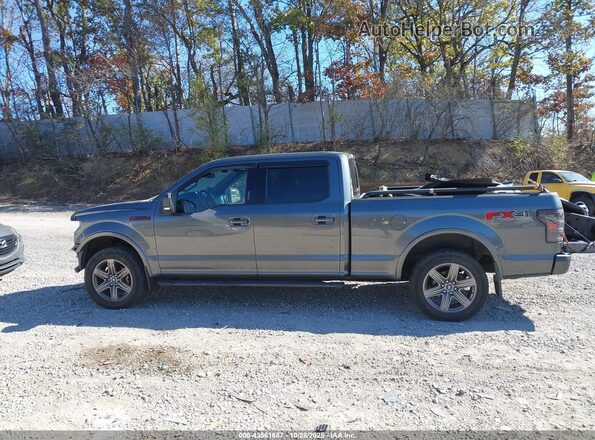 1FTFW1E43LFC00740 2020 FORD F150 Gray Панорамний вид салону 360°