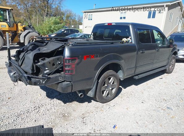 1FTFW1E43LFC00740 2020 FORD F150 Gray Задня права чверть