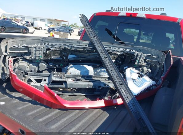 1FTFW1E56NFB88983 2022 FORD F150 Red Widok zestawu wskaźników