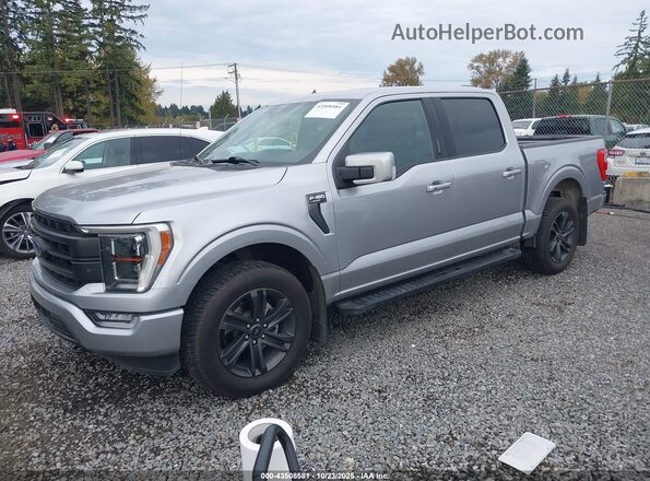 1FTFW1E58MFB20893 2021 FORD F150 Silver Front left
