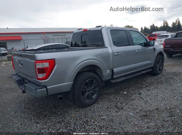 1FTFW1E58MFB20893 2021 FORD F150 Silver Rear right