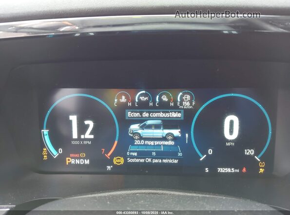 1FTFW1E80NFC13760 2022 FORD F150 Красный Вид задних сидений