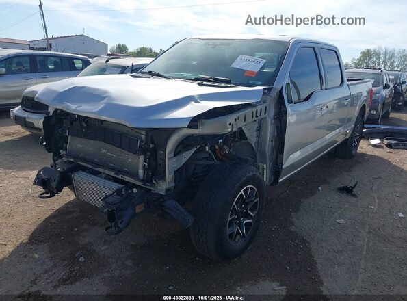 1FTFW1ED3NFA98617 2022 FORD F150 Серебряный Передняя левая четверть